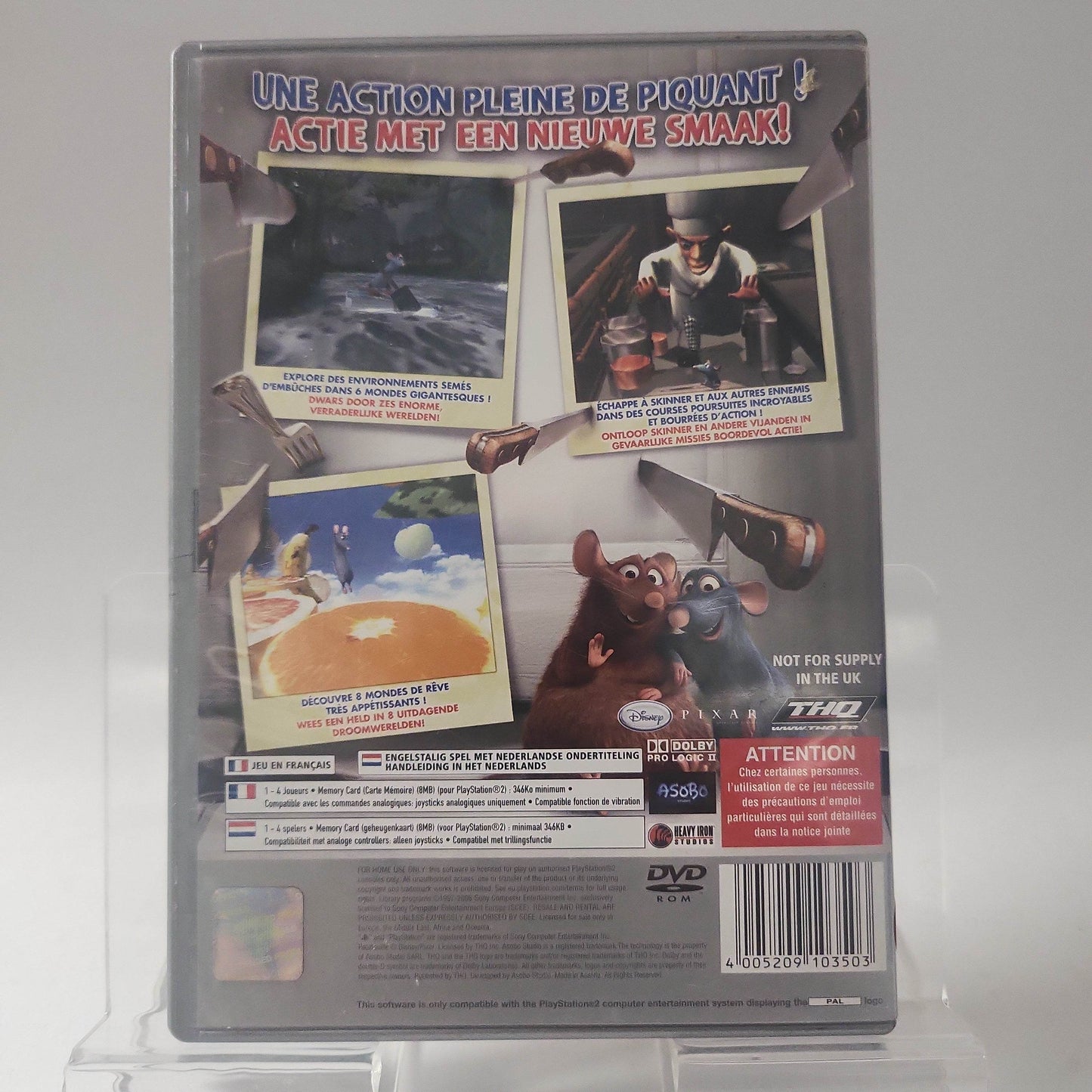 Disney Pixar Ratatouille Platinum (No Book) PlayStation 2 - Feniks Gameshop