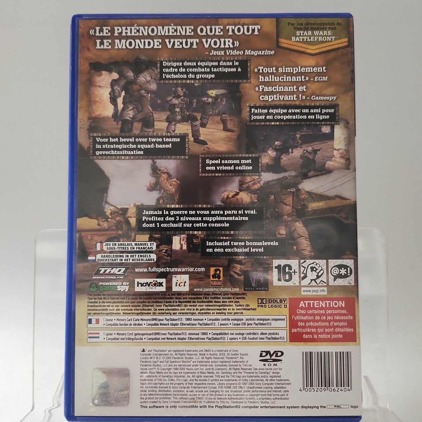 Full Spectrum Warrior (No Book) PlayStation 2 - Feniks Gameshop