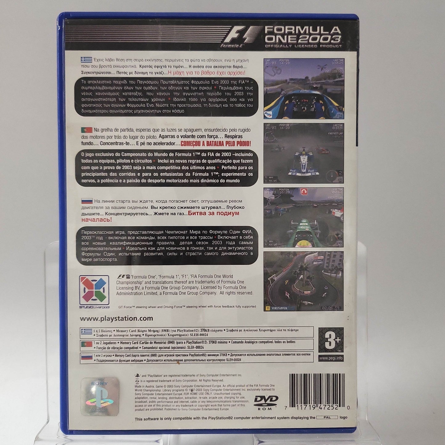 Formula One 2003 Playstation 2 - Feniks Gameshop