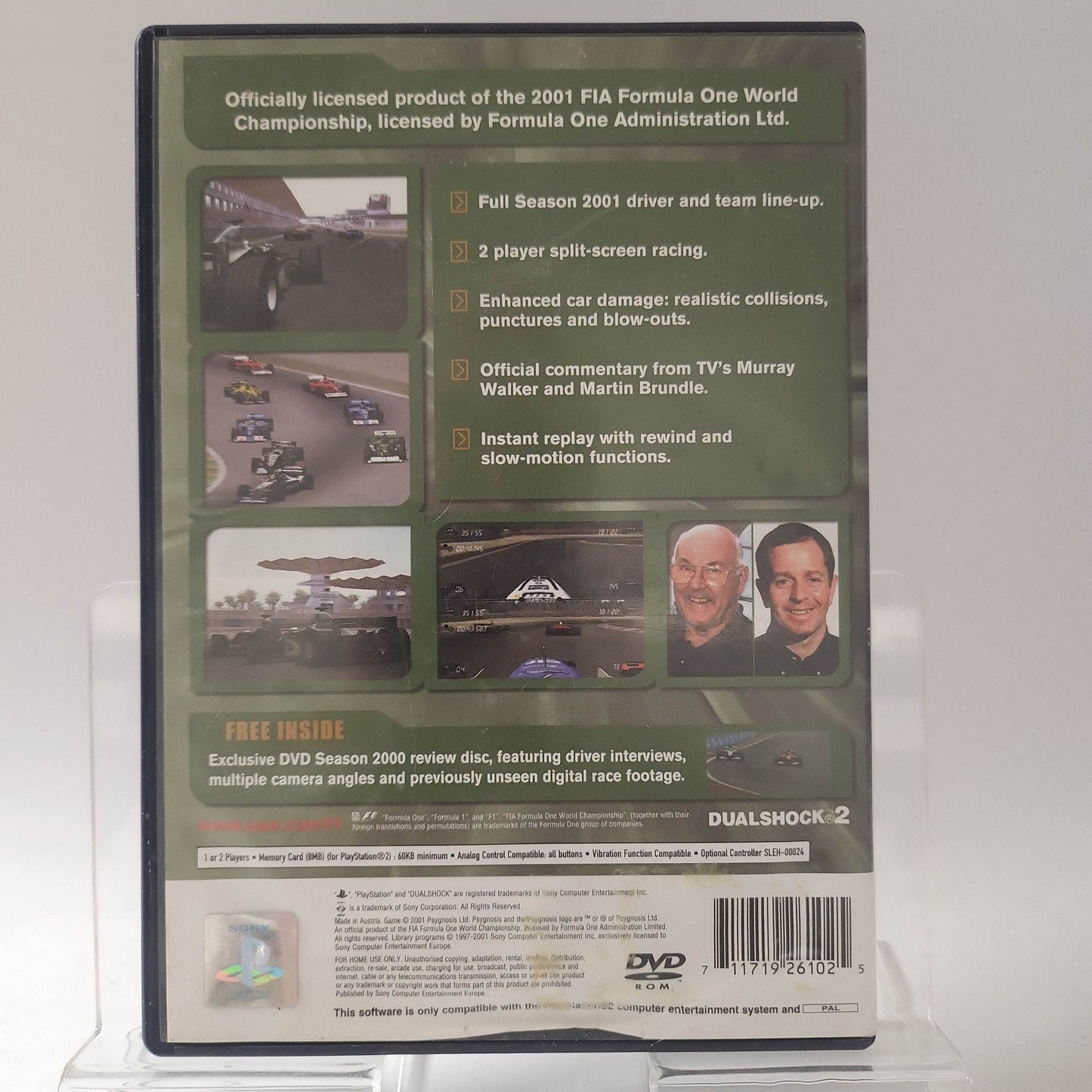 Formula One 2001 Limited Edition Pack Playstation 2 - Feniks Gameshop