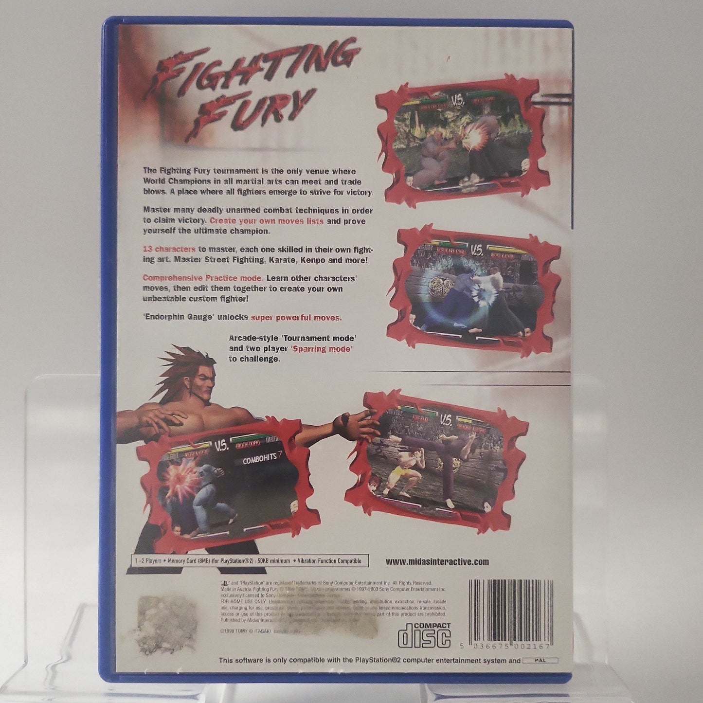 Fighting Fury (No Book) PlayStation 2 - Feniks Gameshop