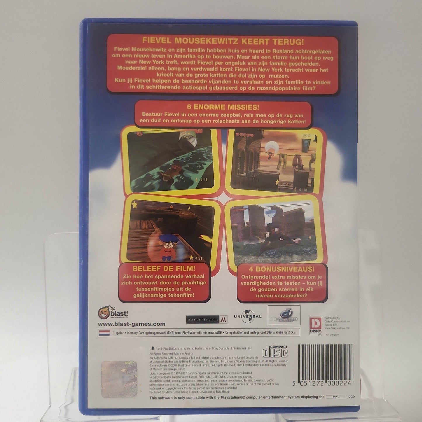 Fievel Avontuur met een Staartje (No Book) PlayStation 2 - Feniks Gameshop