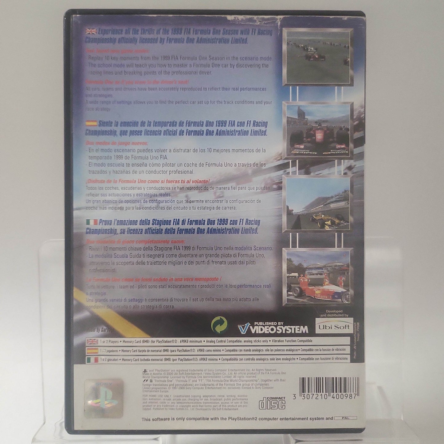 F1 Racing Championship (No Book) Playstation 2 - Feniks Gameshop