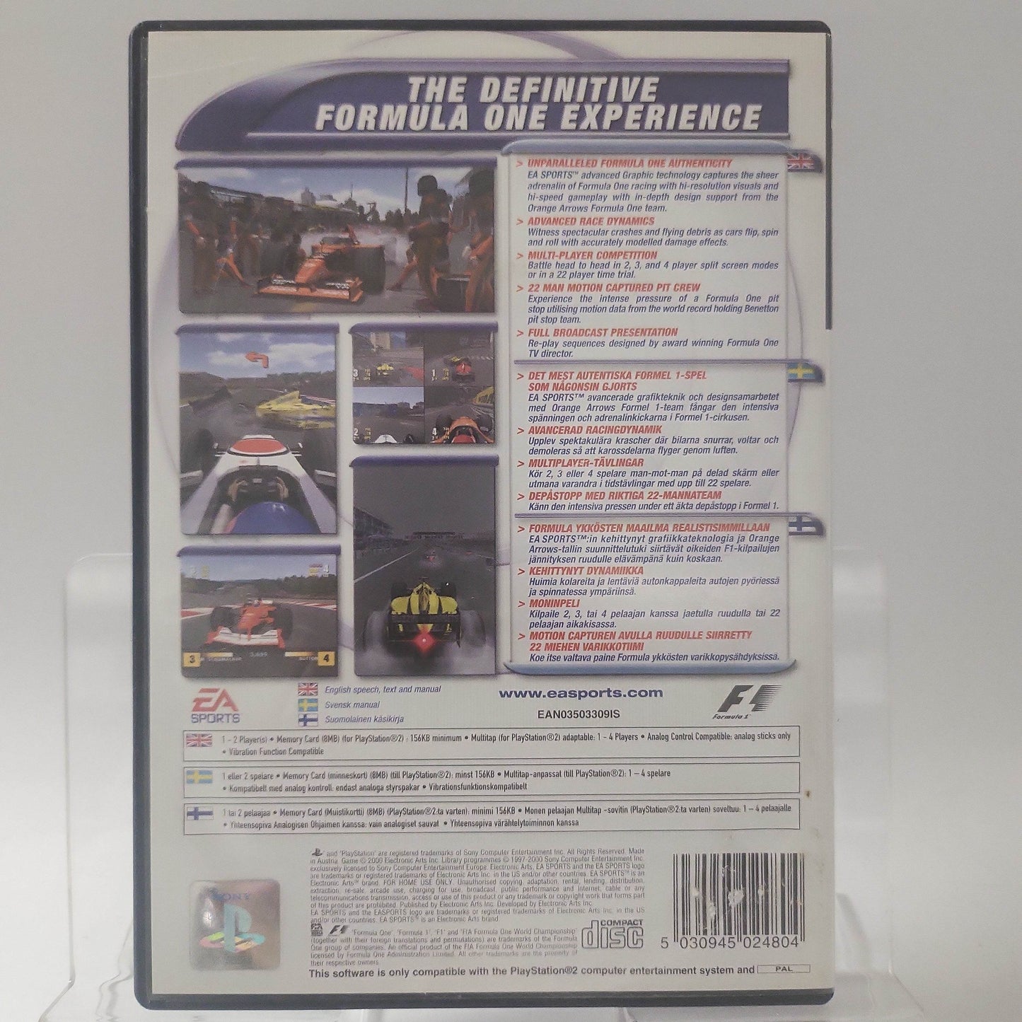 F1 Championship Season 2000 Playstation 2 - Feniks Gameshop