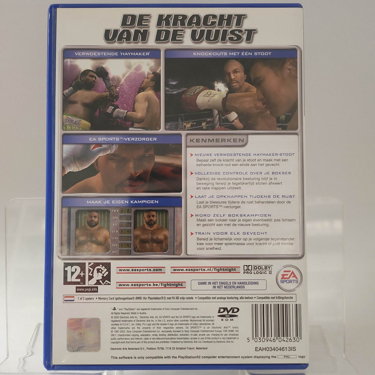 EA Sports Fight Night Round 2 (No Book) PlayStation 2 - Feniks Gameshop