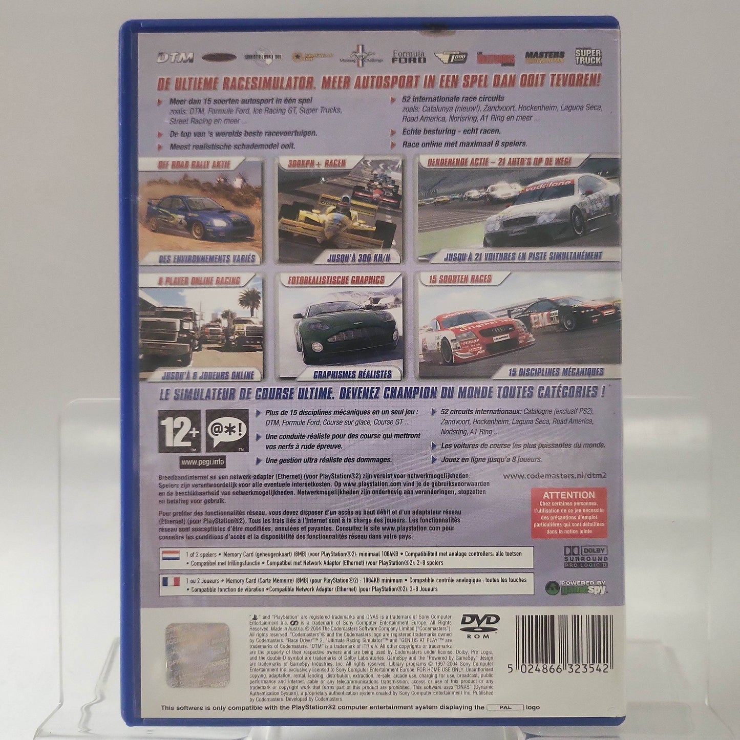 DTM Race Driver 2 (No Book) PlayStation 2 - Feniks Gameshop