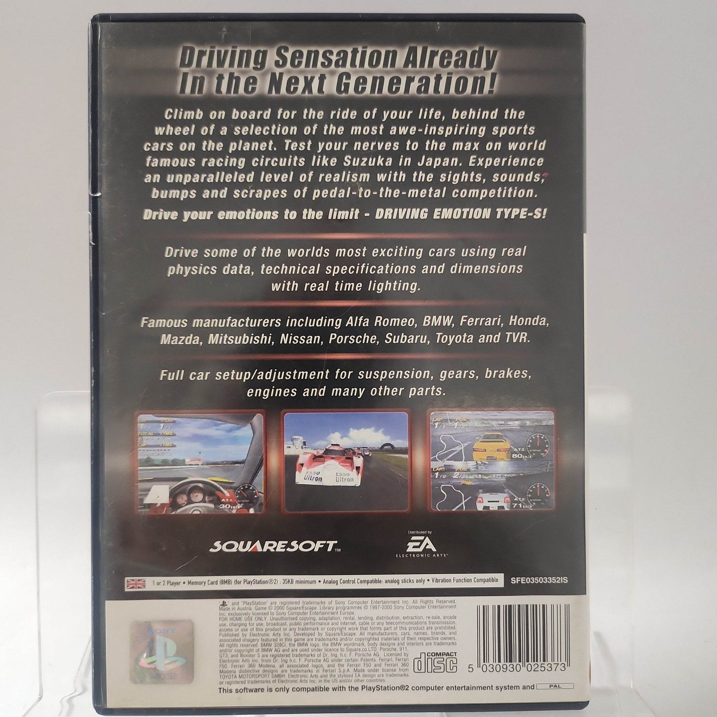 Driving Emotion Type-4 (No Book) PlayStation 2 - Feniks Gameshop