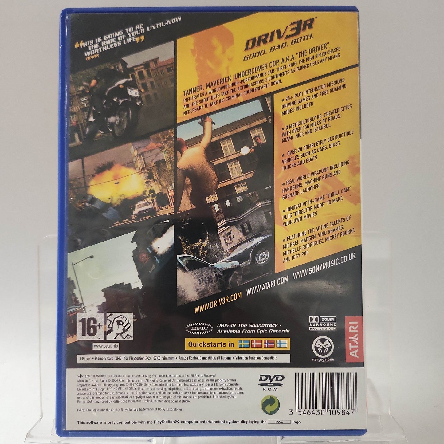 Driver 3 (No Book) PlayStation 2 - Feniks Gameshop