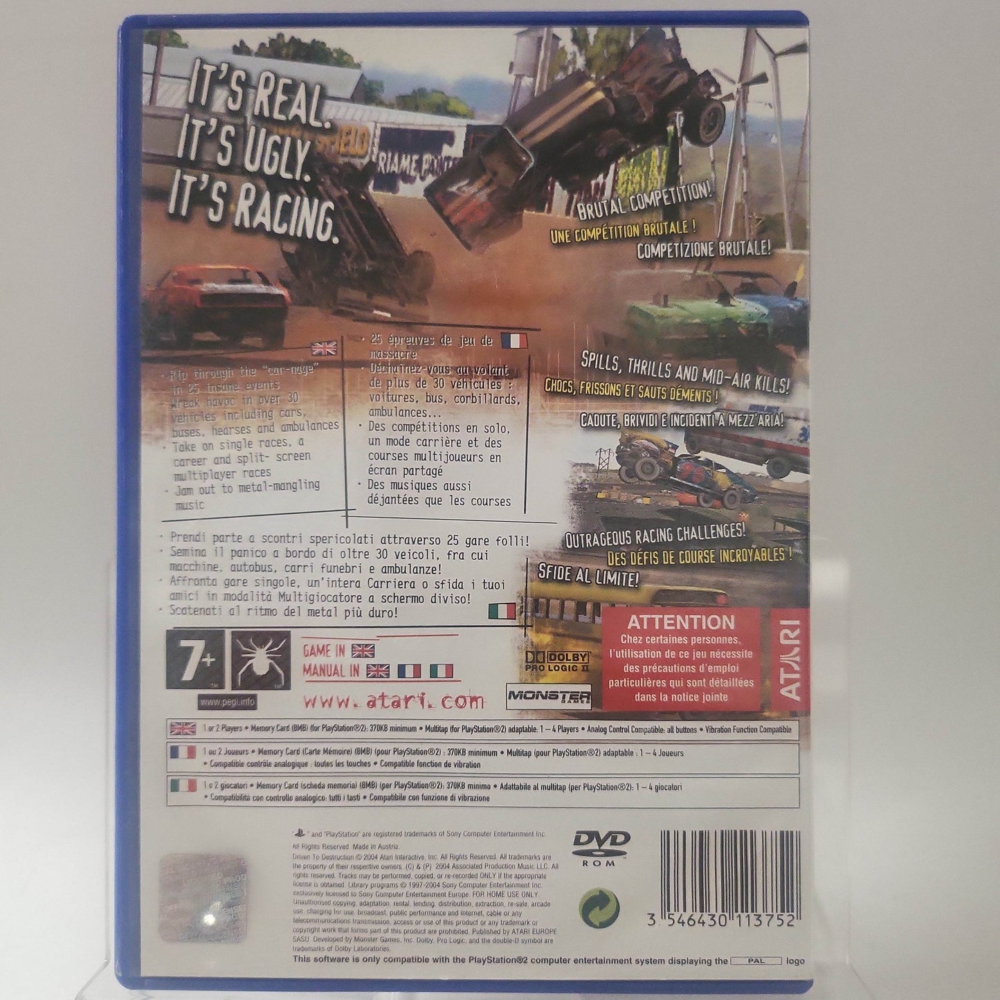 Driven to Destruction (No Book) PlayStation 2 - Feniks Gameshop