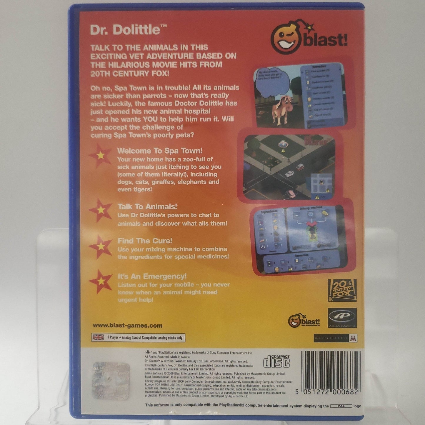 Dr Dolittle (No Book) PlayStation 2 - Feniks Gameshop