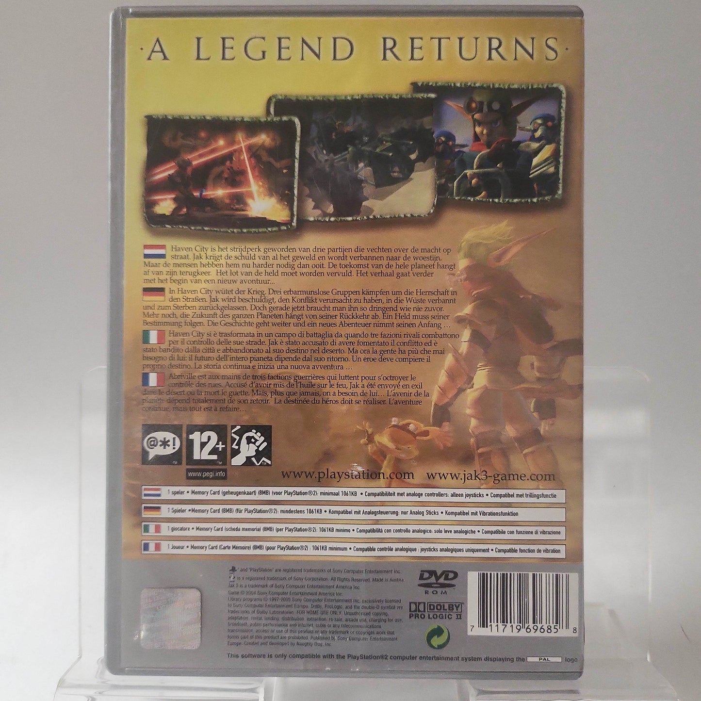 Jak 3 Platinum (No Book) PlayStation 2 - Feniks Gameshop