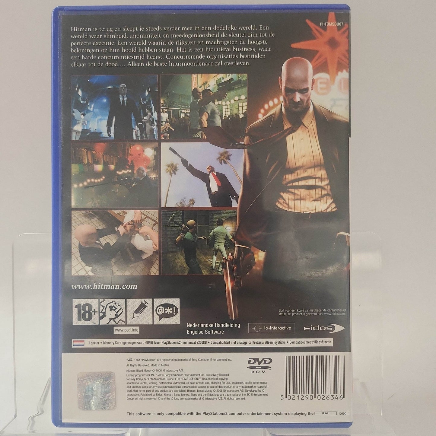 Hitman Blood Money (No Book) Playstation 2 - Feniks Gameshop
