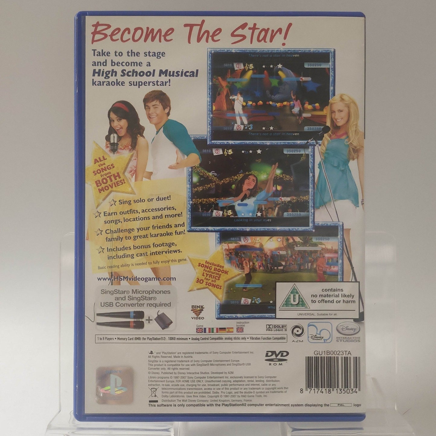 High School Musical Sing it (No Book) PlayStation 2 - Feniks Gameshop