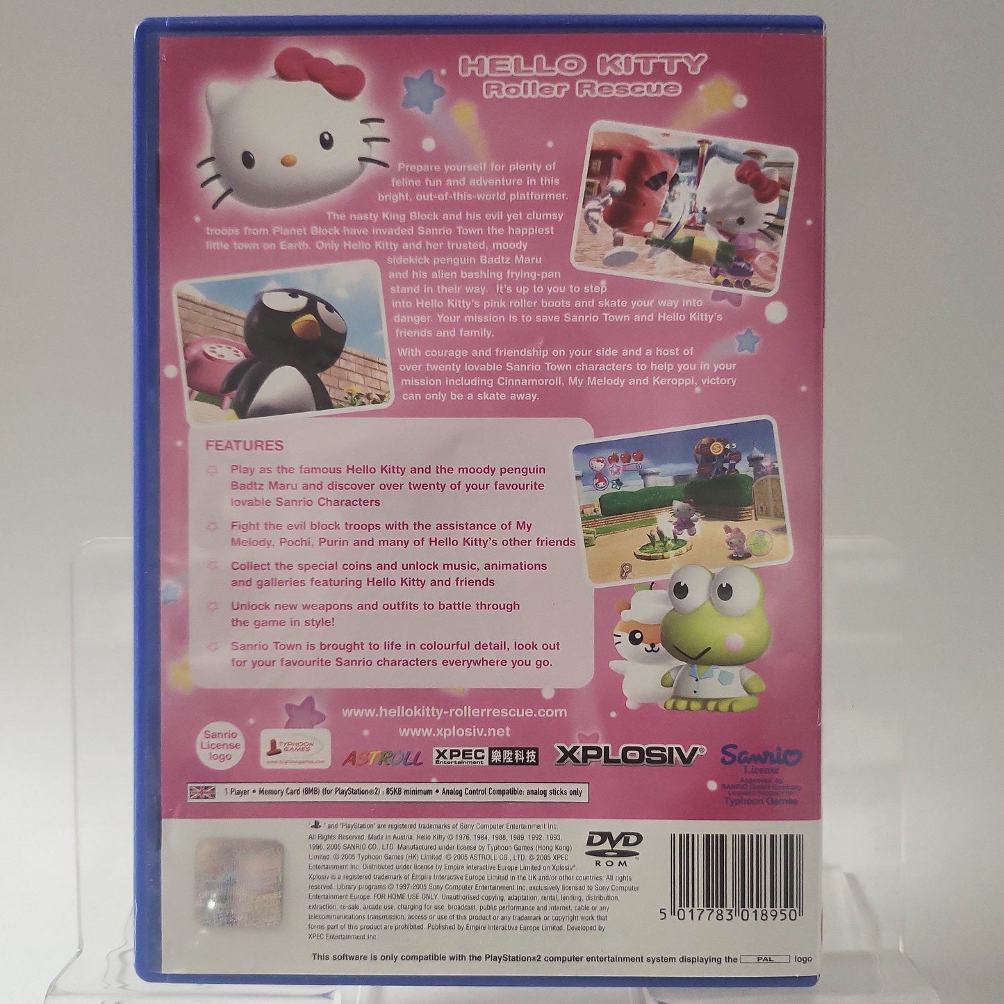 Hello Kitty Roller Resque (No Book) PlayStation 2 - Feniks Gameshop
