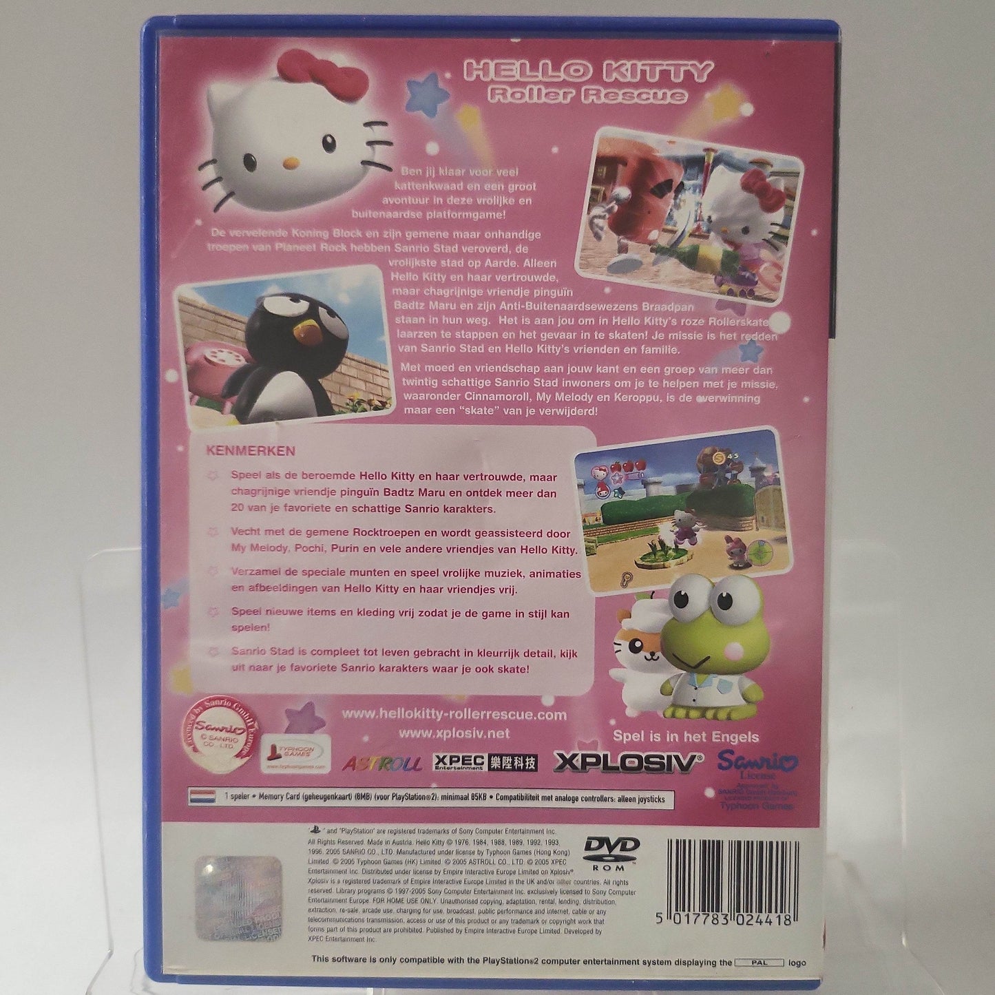 Hello Kitty Roller Resque (No Book) PlayStation 2 - Feniks Gameshop