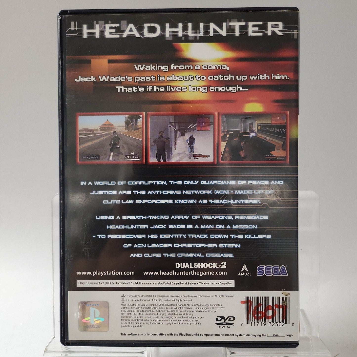 Headhunter (No Book) PlayStation 2 - Feniks Gameshop
