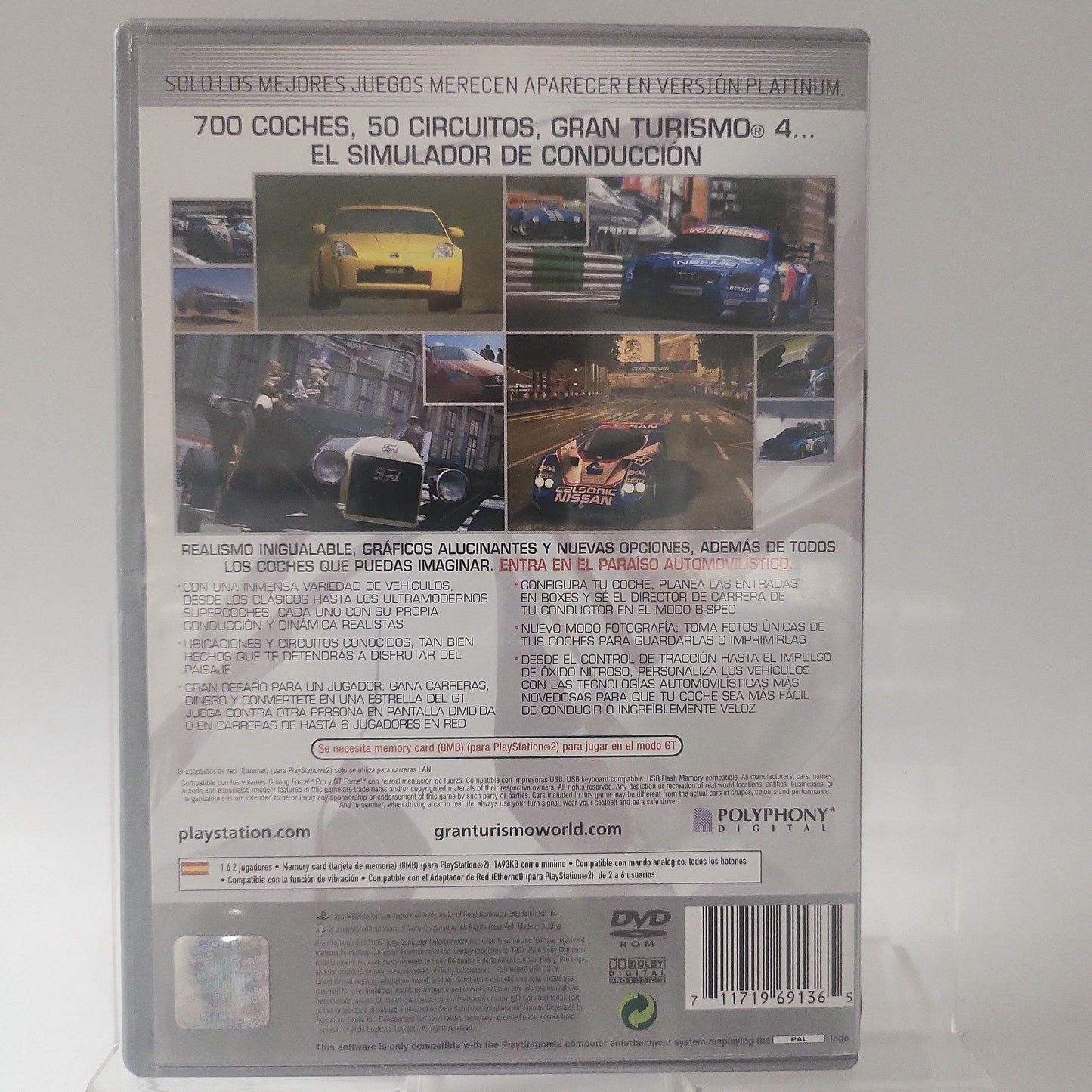Gran Turismo 4 Platinum (No Book) PlayStation 2 - Feniks Gameshop