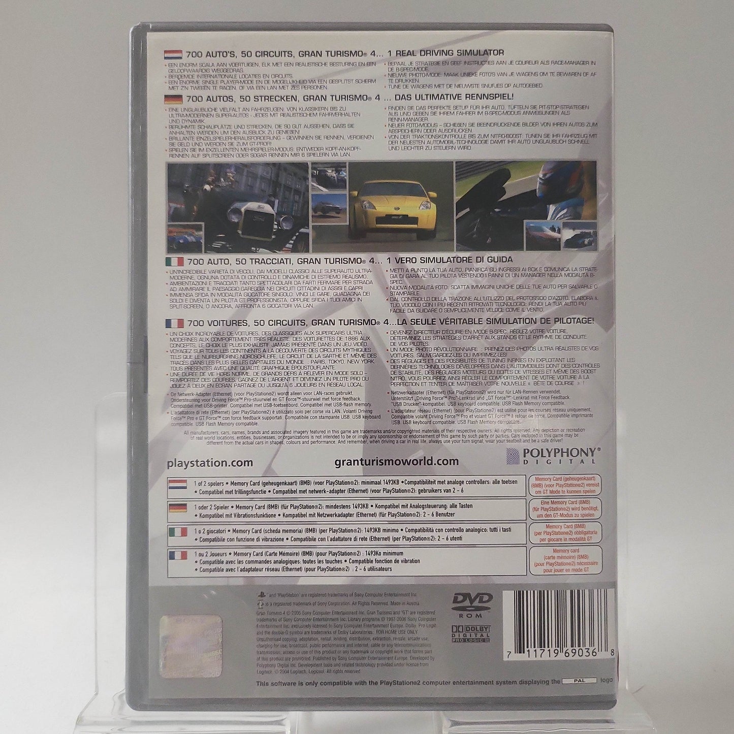 Gran Turismo 4 Platinum (No Book) PlayStation 2 - Feniks Gameshop