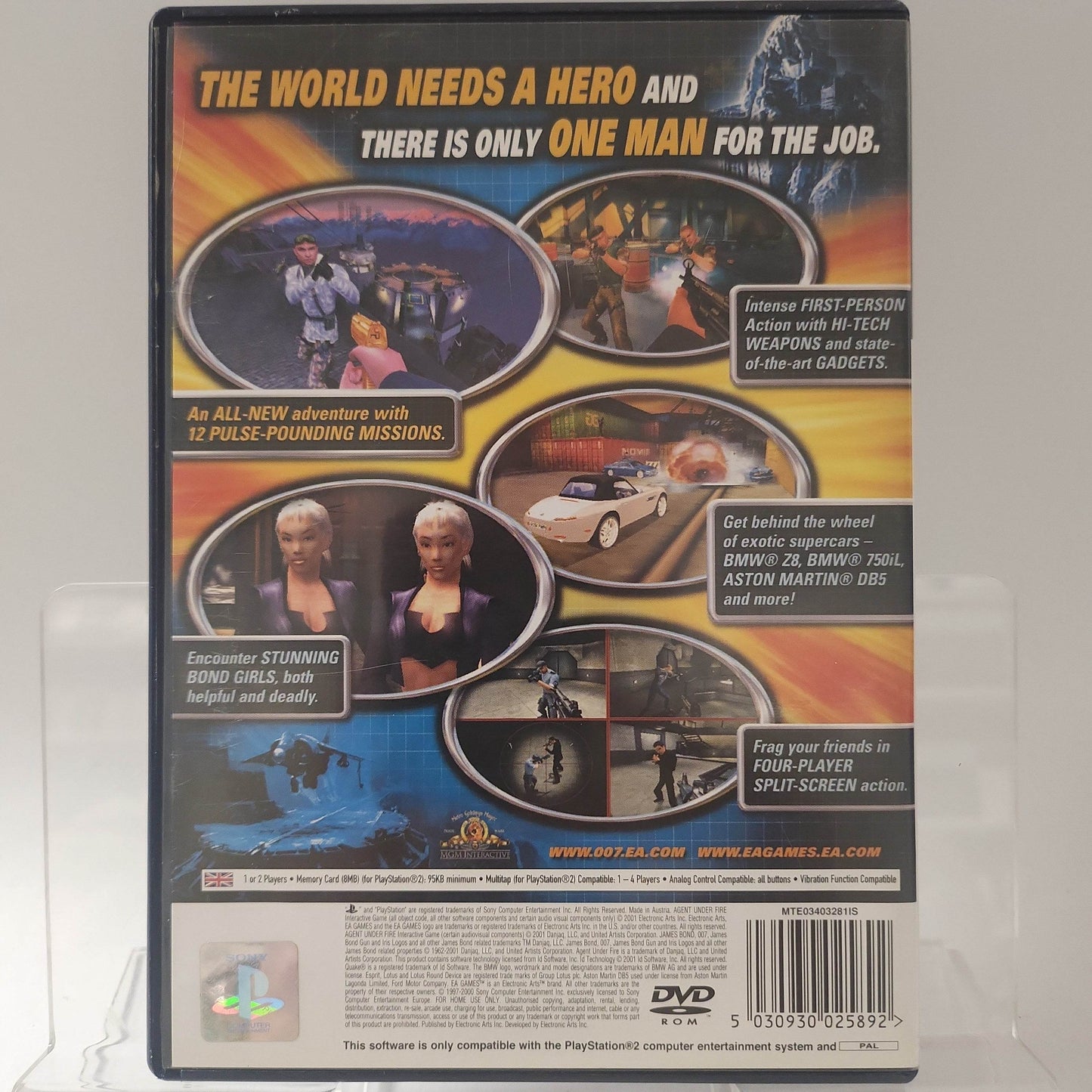James Bond 007... Agent under Fire Playstation 2 - Feniks Gameshop