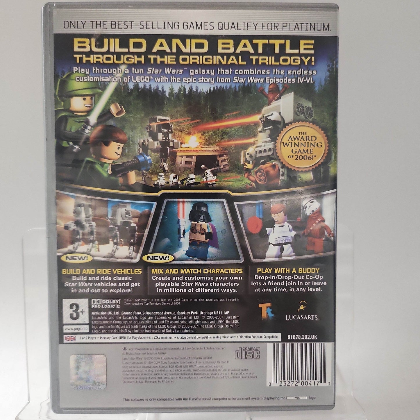 LEGO Star Wars II the Orginal Trilogy Platinum PS2 - Feniks Gameshop