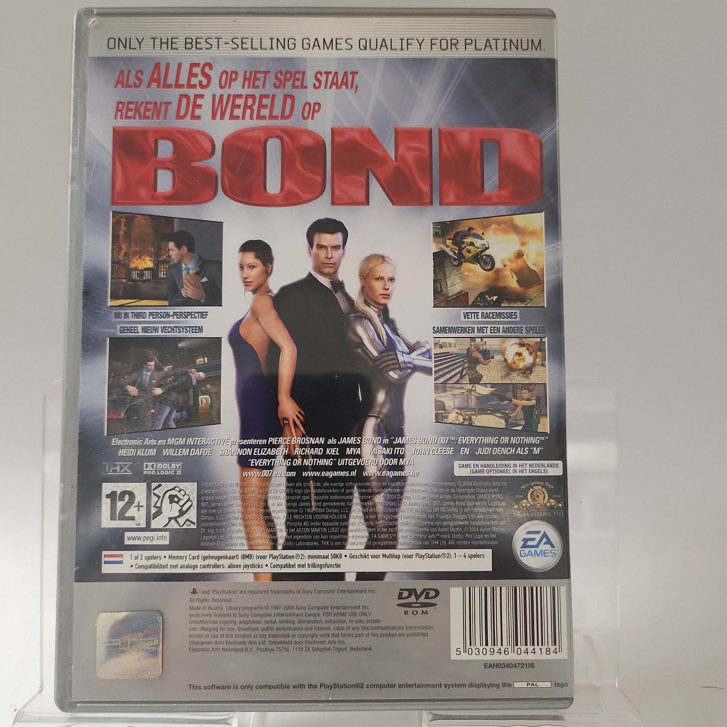 James Bond 007 Everything or Nothing Platinum (No Book) PlayStation 2 - Feniks Gameshop