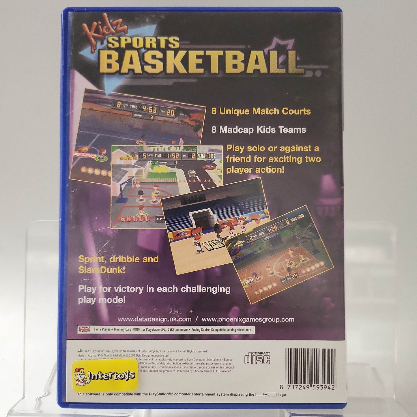 Kidz Sports Basketball (No Book) PlayStation 2 - Feniks Gameshop
