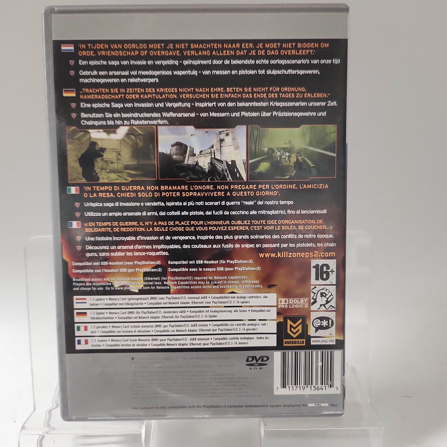 Killzone Platinum (No Book) PlayStation 2 - Feniks Gameshop