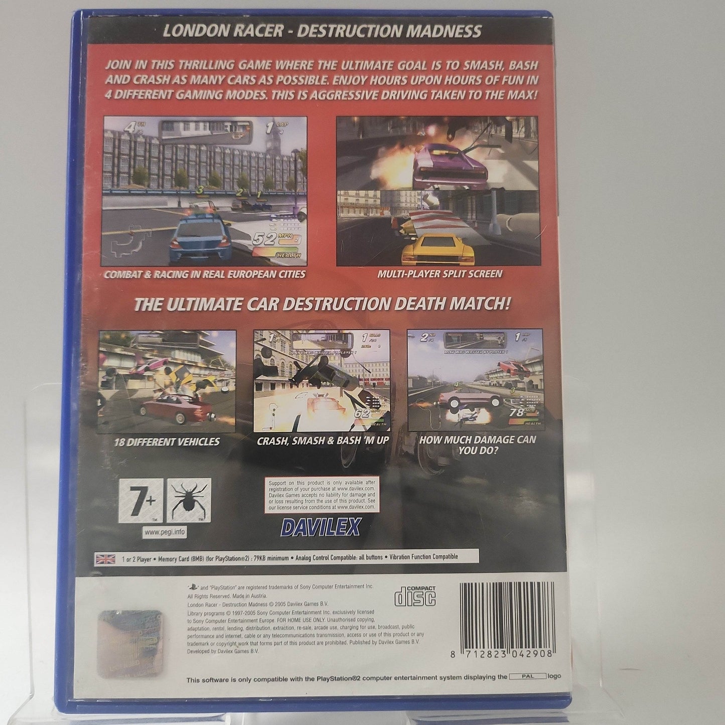 London Racer Destruction Madness (No Book) PlayStation 2 - Feniks Gameshop