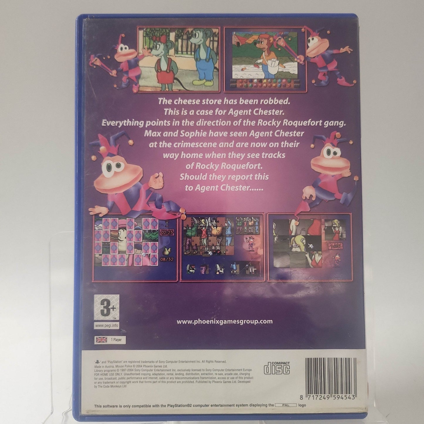 Mouse Police (No Book) PlayStation 2 - Feniks Gameshop