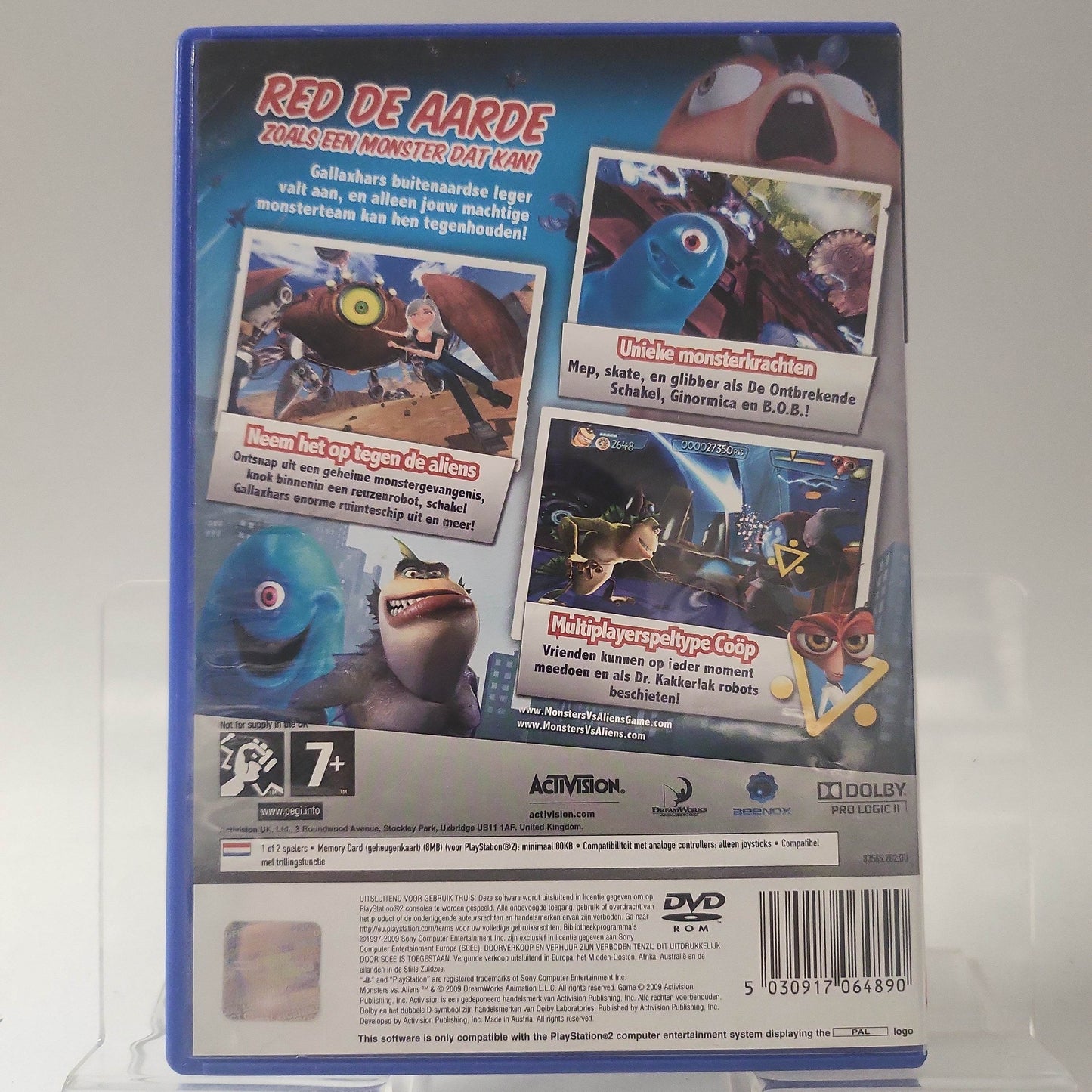 Monsters vs Aliens (No Book) PlayStation 2 - Feniks Gameshop