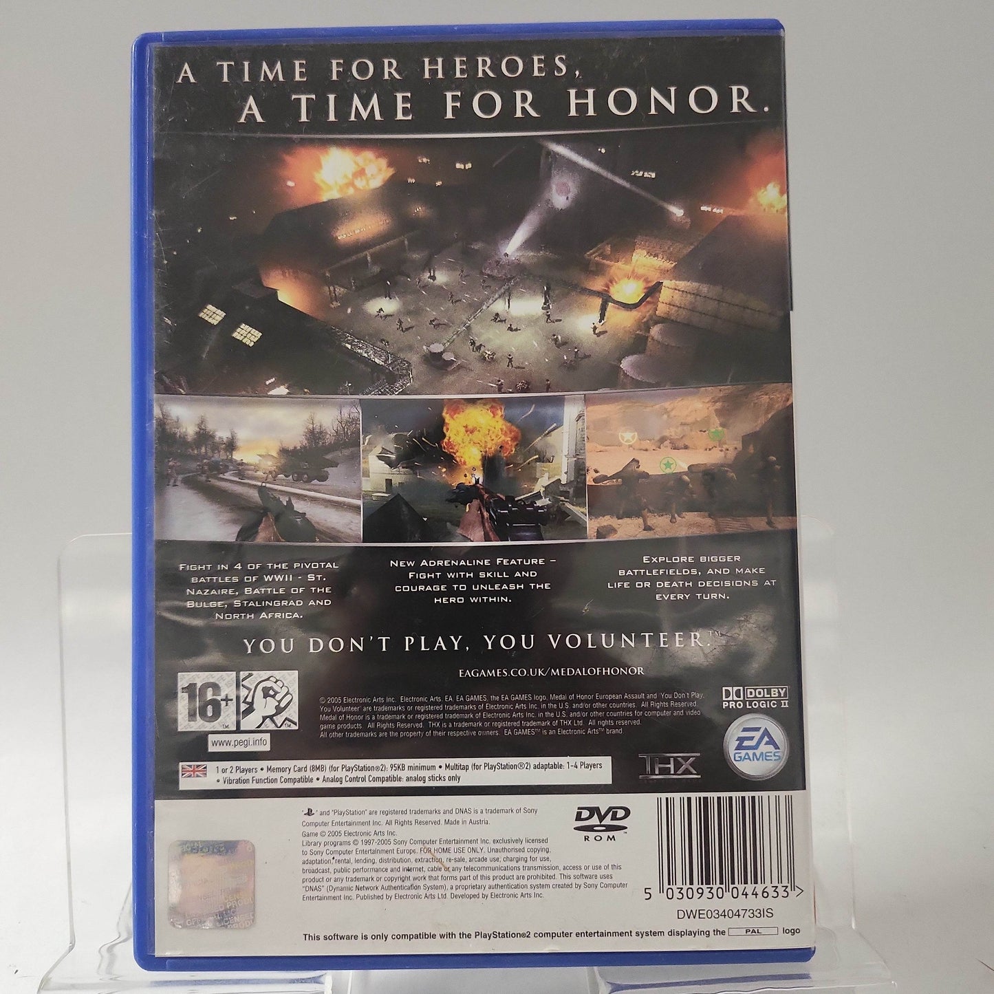 Medal of Honor European Assault (No Book) PlayStation 2 - Feniks Gameshop