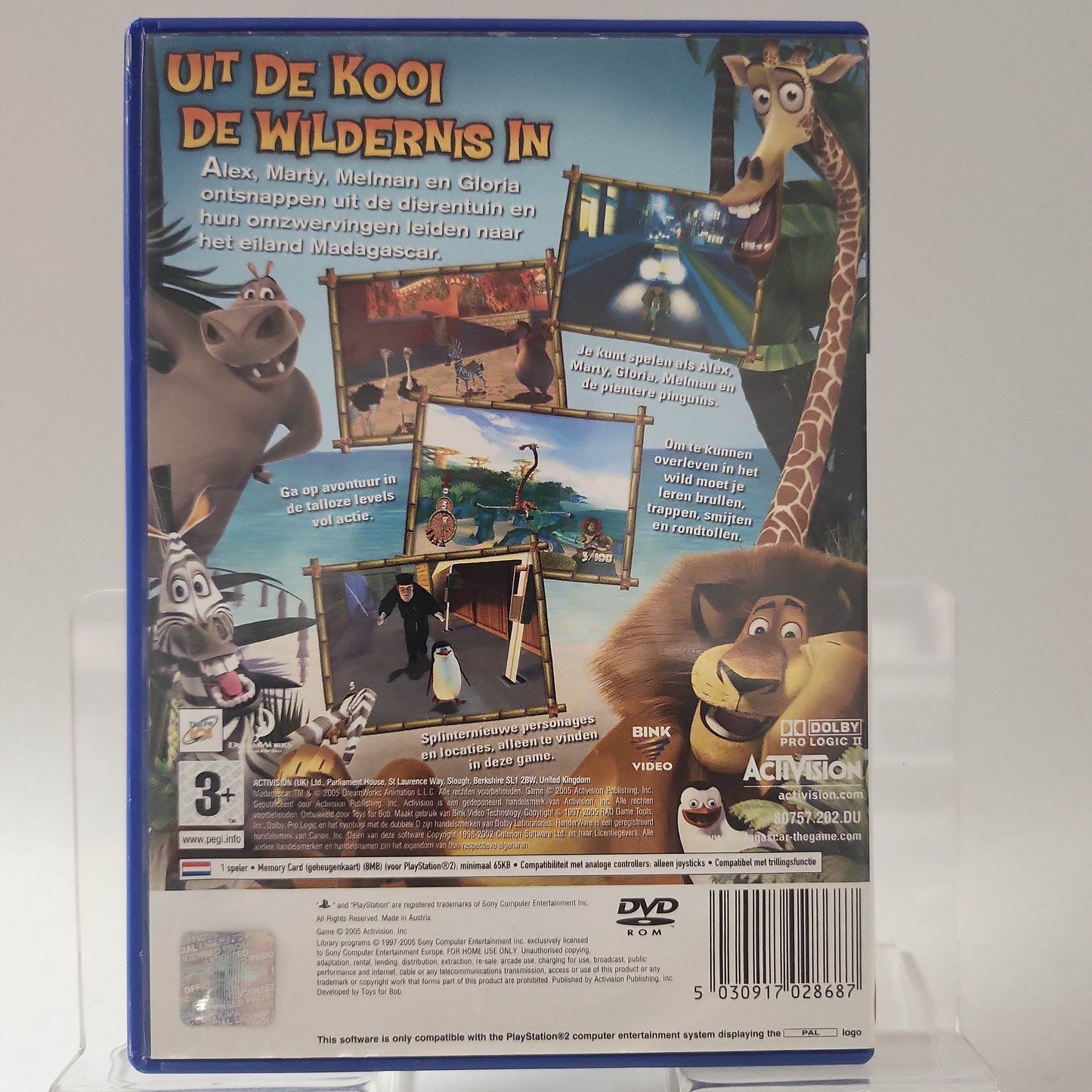 Madagascar (No Book) PlayStation 2 - Feniks Gameshop