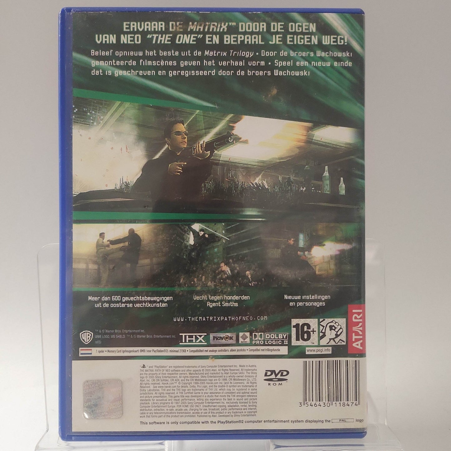 Matrix Path of Neo (No Book) PlayStation 2 - Feniks Gameshop