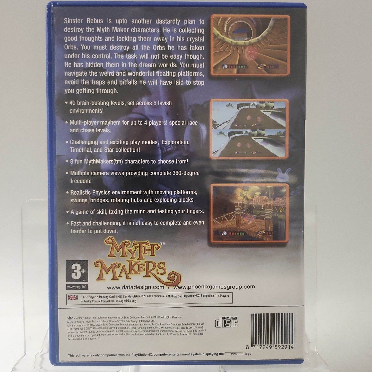 Myth Makers Orbs of Doom Playstation 2 - Feniks Gameshop