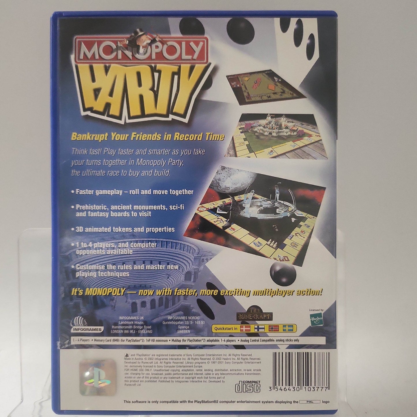 Monopoly Party Playstation 2 - Feniks Gameshop