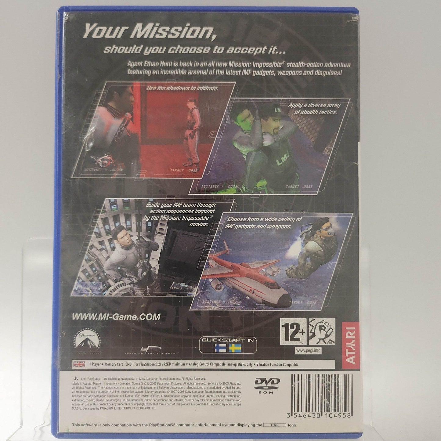 Mission Impossible Operation Surma Playstation 2 - Feniks Gameshop