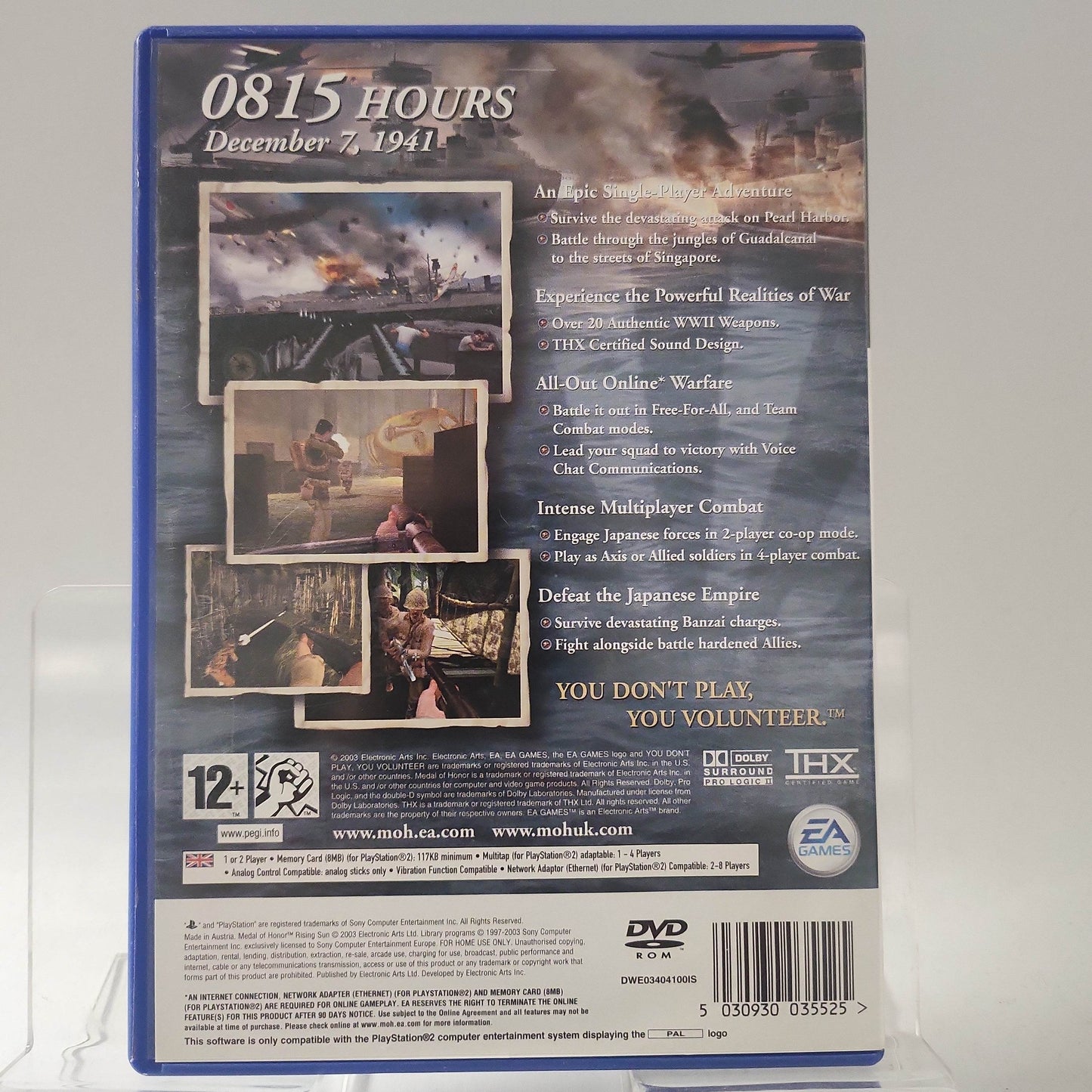 Medal of Honor Rising Sun Playstation 2 - Feniks Gameshop