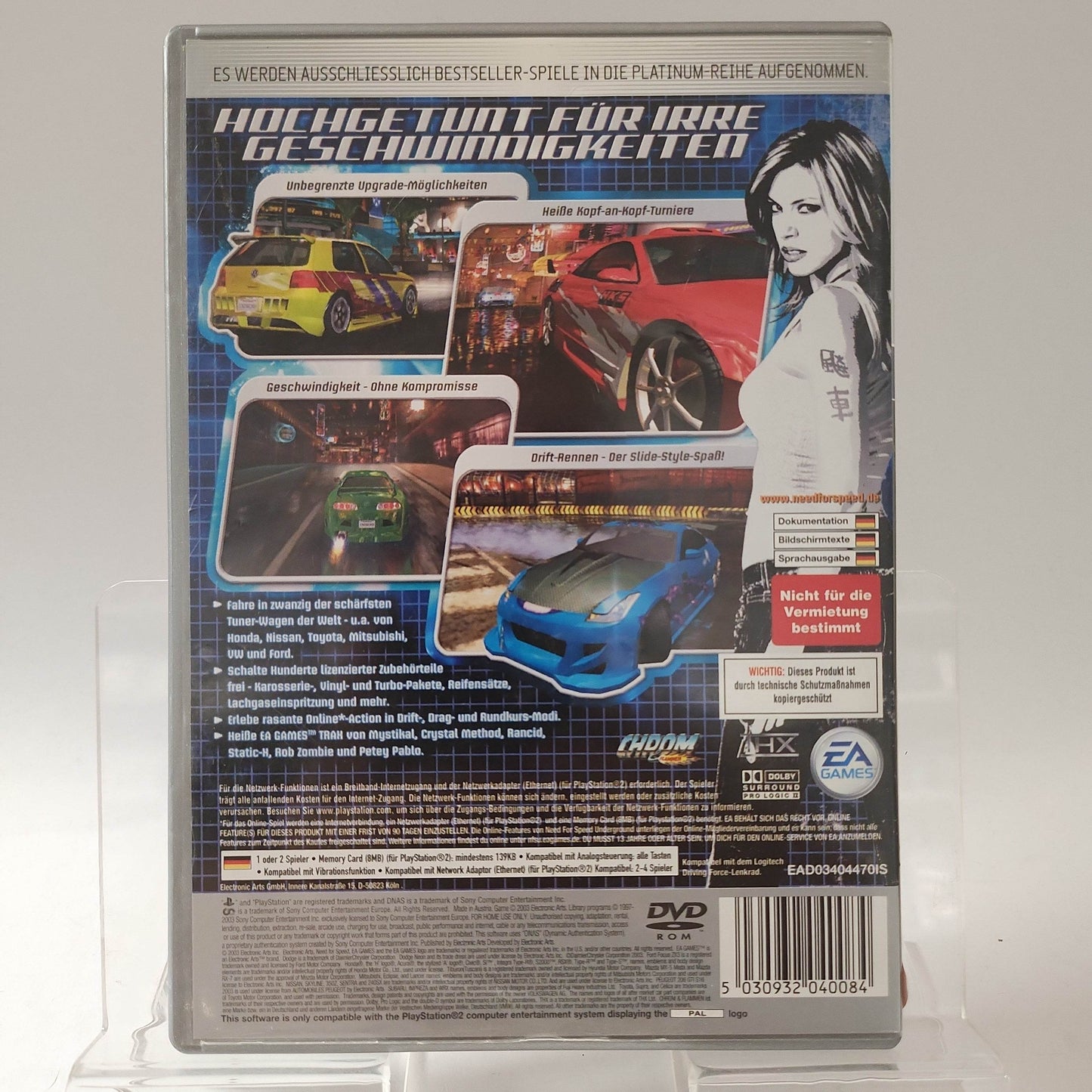 Need for Speed Underground Platinum (No Book) PlayStation 2 - Feniks Gameshop