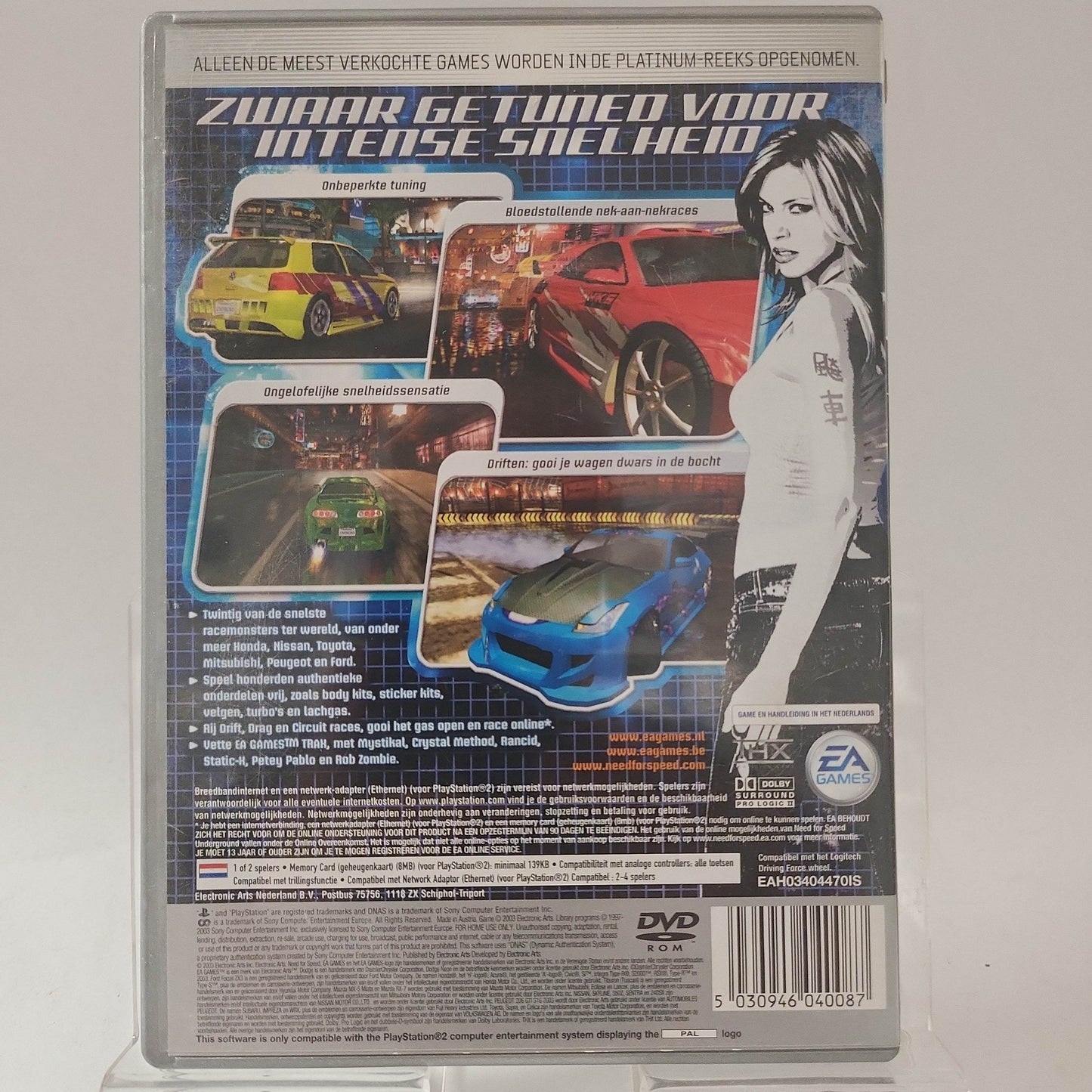 Need for Speed Underground Platinum (No Book) PlayStation 2 - Feniks Gameshop