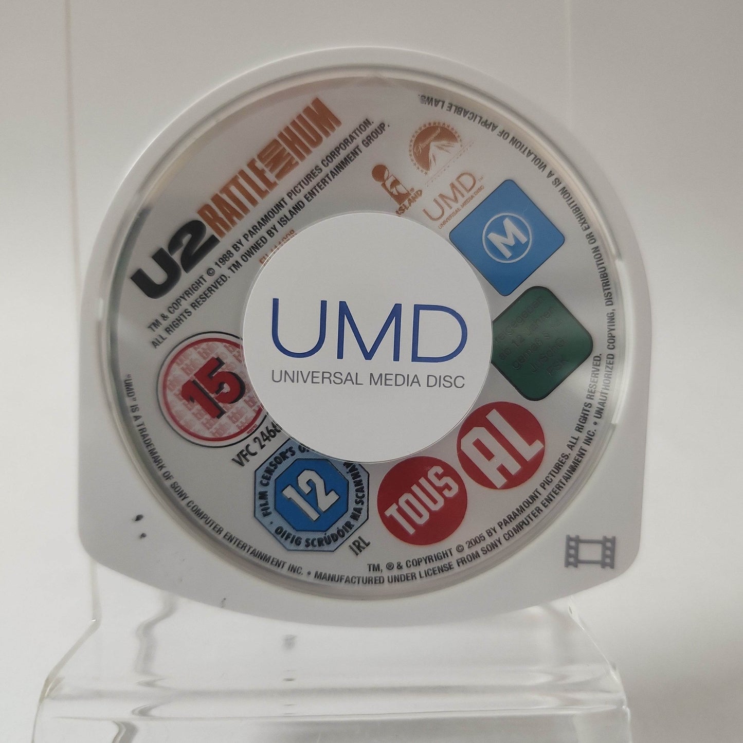U2 Rattle and Hum UMD Video (Disc Only) PlayStation Portable - Feniks Gameshop