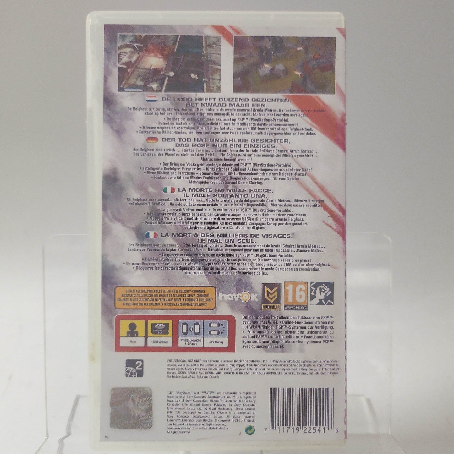 Killzone Liberation (Copy Cover) Playstation Portable - Feniks Gameshop