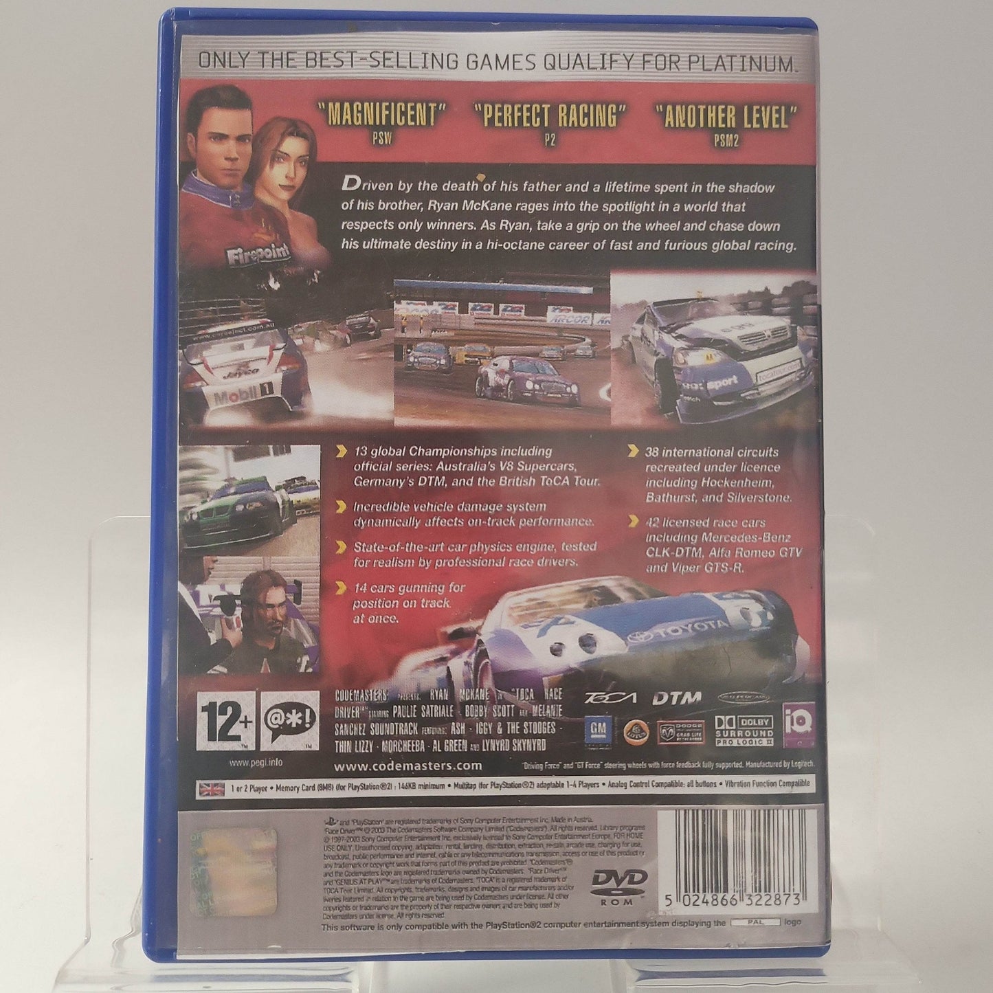 Toca Race Driver (Copy Cover) Playstation 2 - Feniks Gameshop