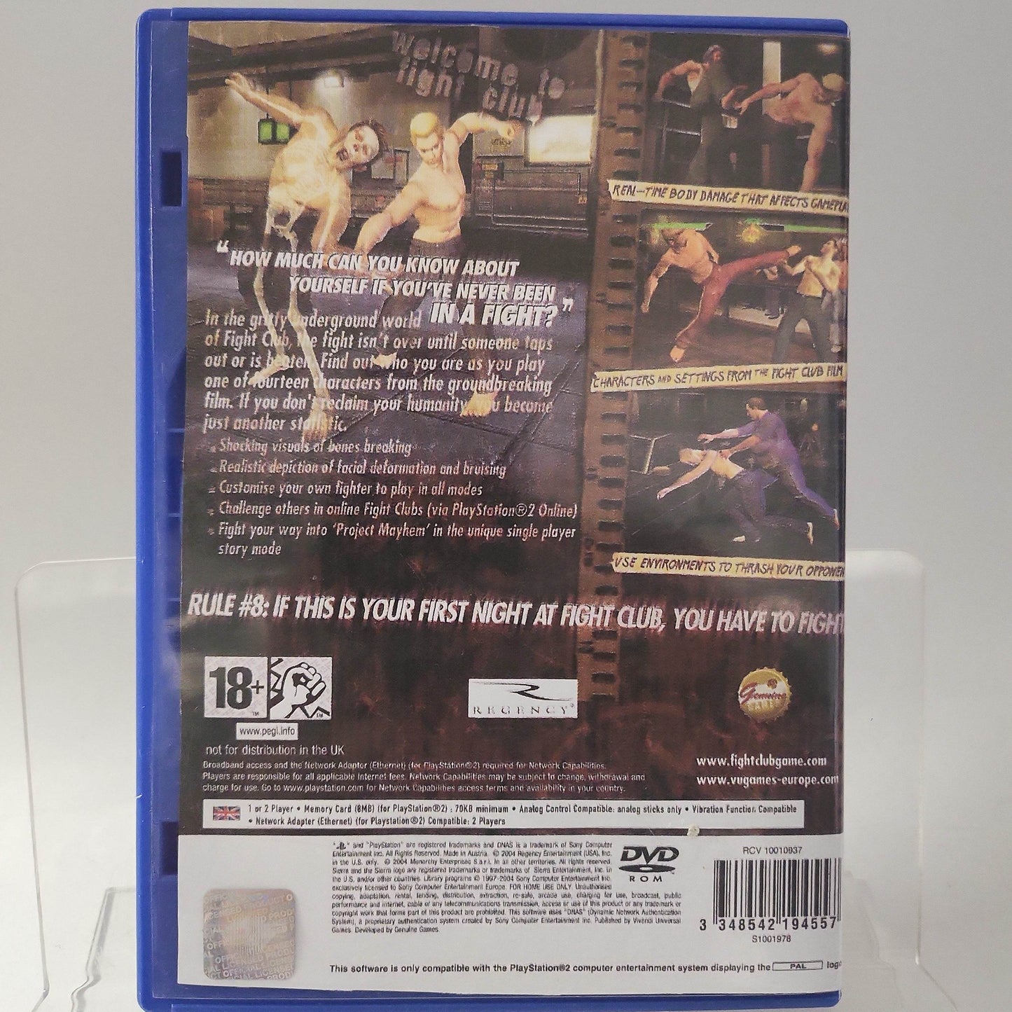 Fight Club (Copy Cover) Playstation 2 - Feniks Gameshop