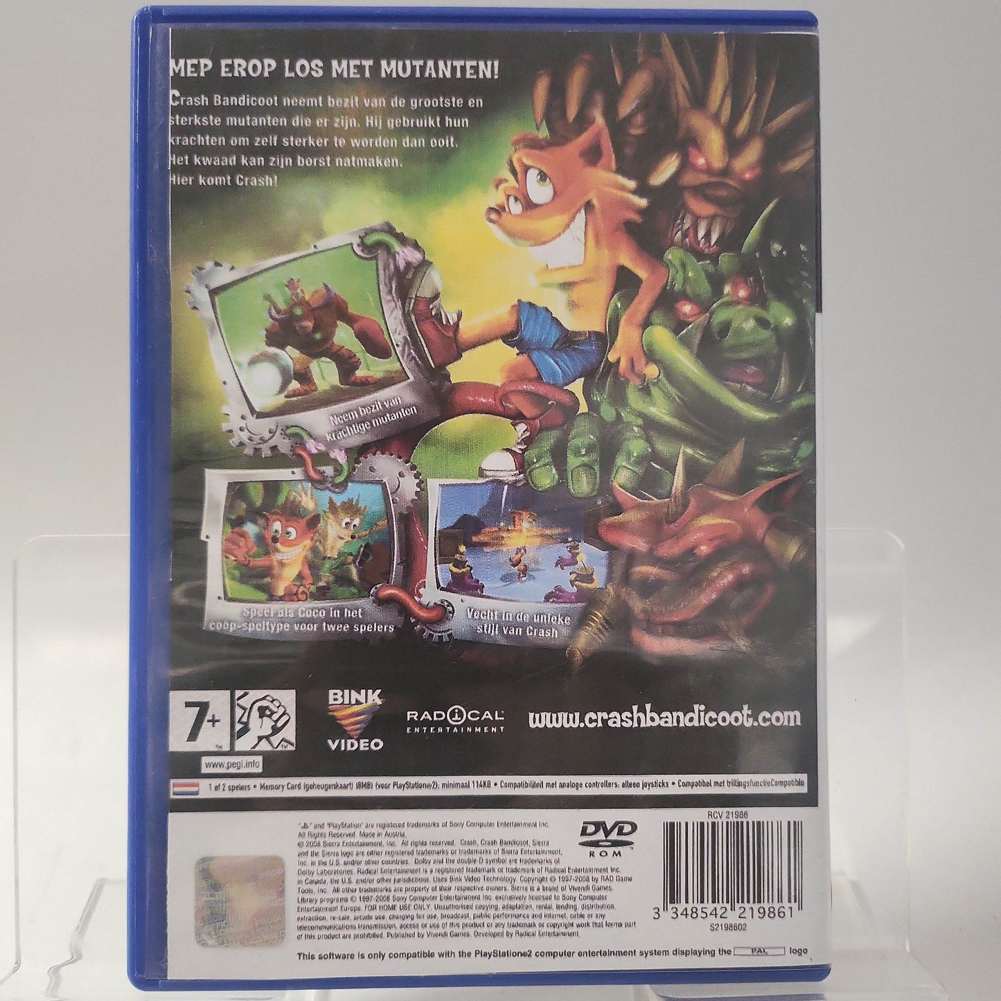 Crash Mind over Mutant (Copy Cover) Playstation 2 - Feniks Gameshop