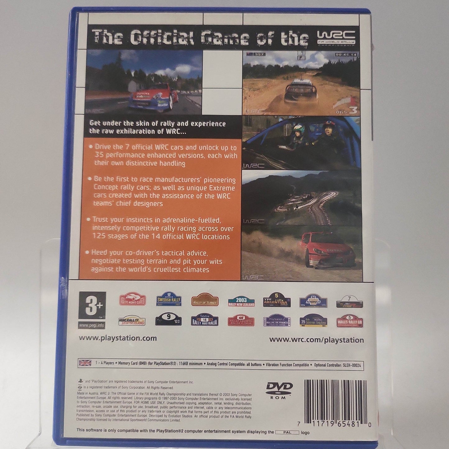 WRC 3 (No Book) PlayStation 2 - Feniks Gameshop