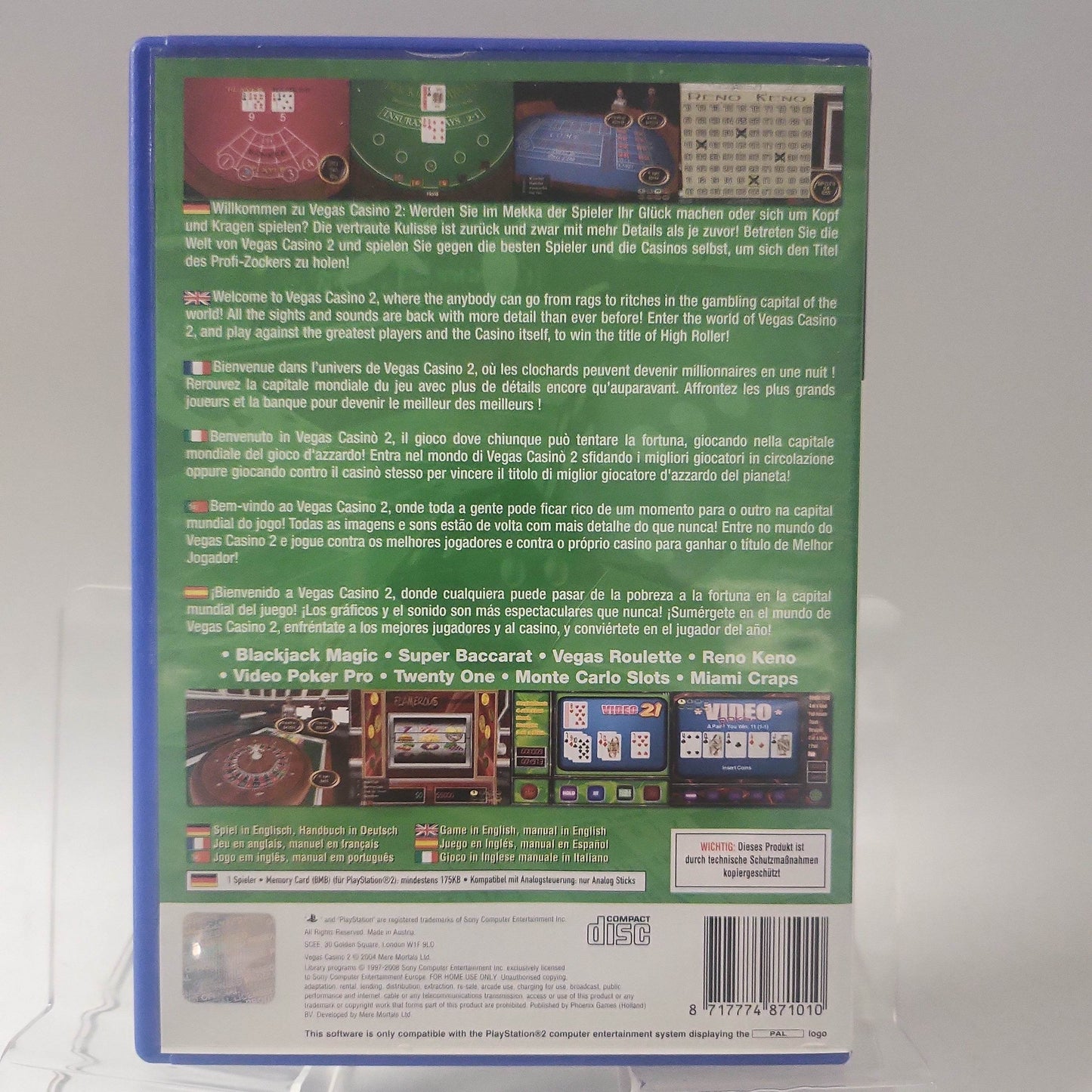 Vegas Casino 2 Playstation 2 - Feniks Gameshop