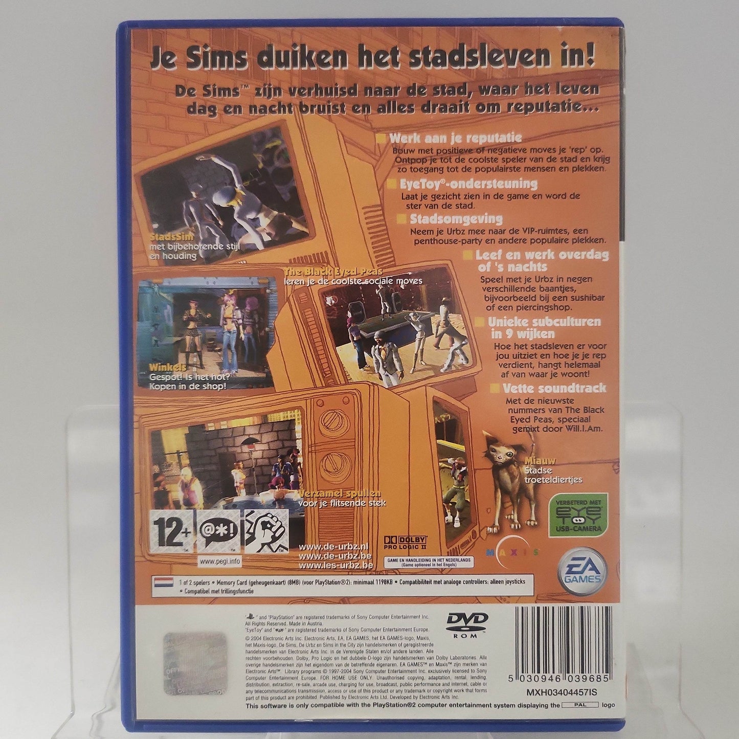 Urbz Sims In The City (No Book) PlayStation 2 - Feniks Gameshop