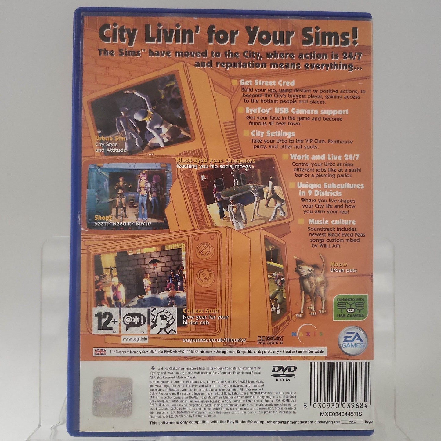 Urbz Sims In The City (No Book) PlayStation 2 - Feniks Gameshop