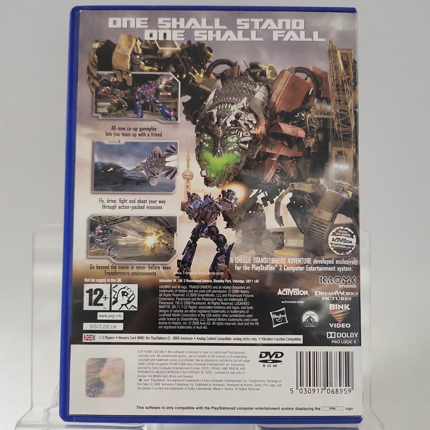 Transformers Revenge of the Fallen (No Book) PlayStation 2 - Feniks Gameshop