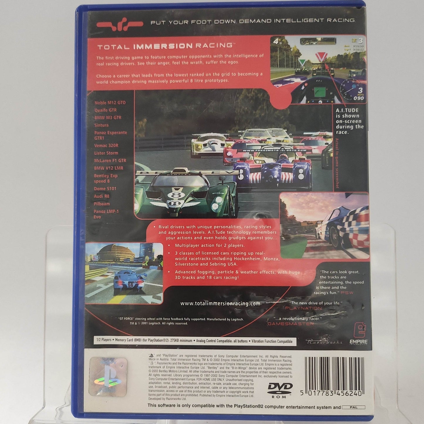 Total Immersion Racing (No Book) PlayStation 2 - Feniks Gameshop